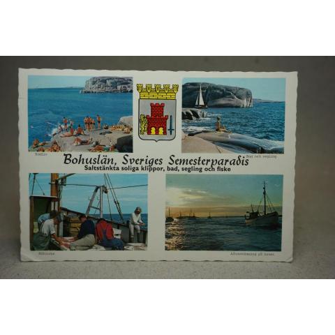 1969 Bohuslän - skrivet äldre vykort 