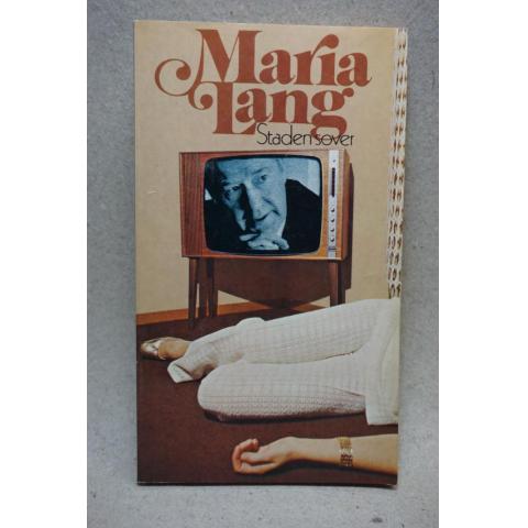 Bok - Maria Lang - Staden Sover