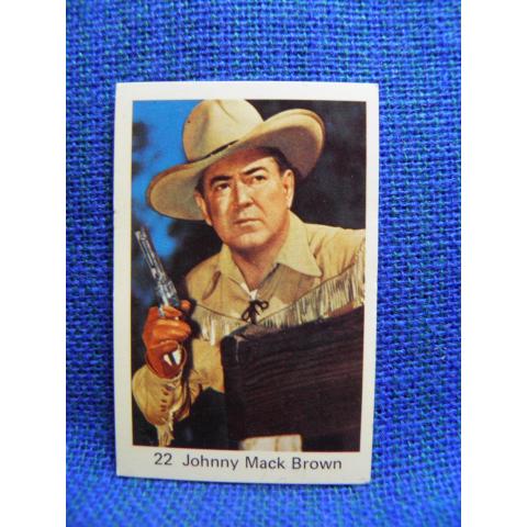 Filmstjärna - 22 Johnny Mack Brown - Cowboy