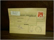 Paketavi med stämplade frimärken - 1964 - Jönköping 1 till Munkfors
