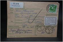 Avi frankerad och stämplad 1964  - Munkfors - 039 orpshammar