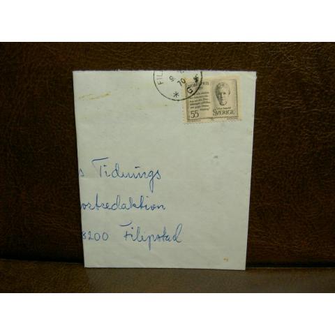 Paketavi med stämplade frimärken - 1970 - Filipstad