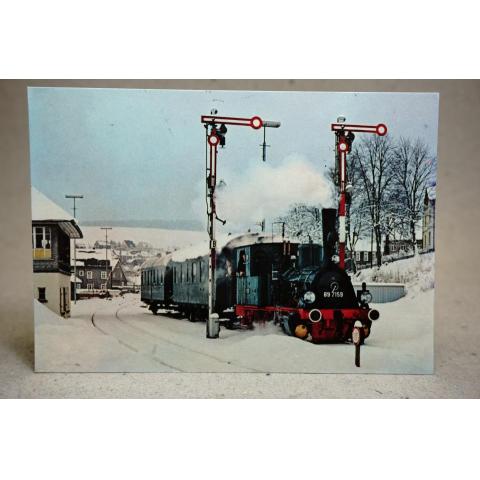  Tåg Ånglok Lokomotive 897159 -  Fin svensk evenemangstämpel / Ortsstämpel  / Kungälv 1979