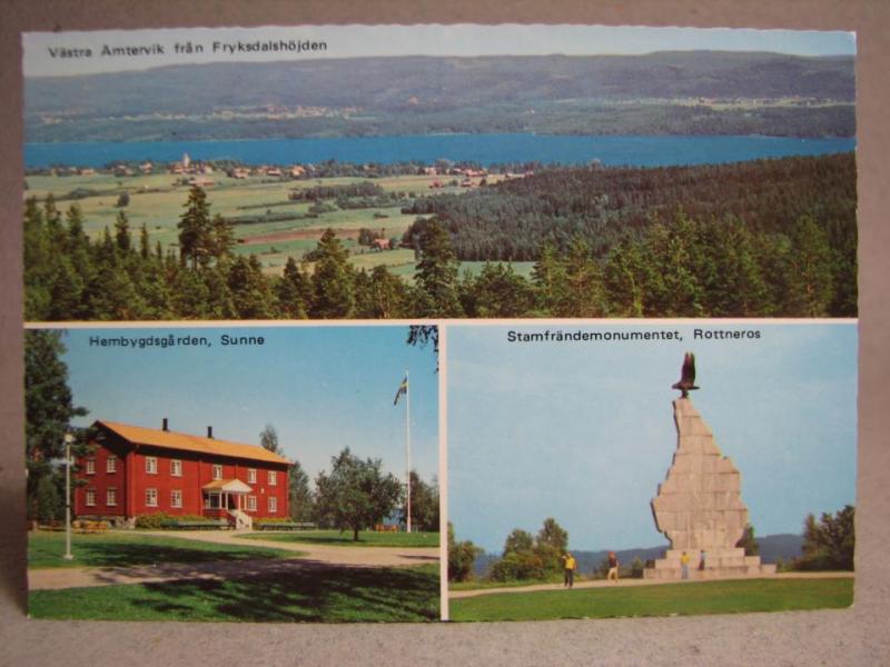Vykort - Vyer från Fryksdalen - Värmland
