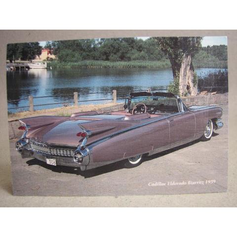  Cadillac Eldorado Biarritz 1959 ... / Med Fint stämplad svensk evenemangstämpel