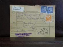 Frimärken  på adresskort - stämplat 1964 - Johanneshov 5 - Munkfors