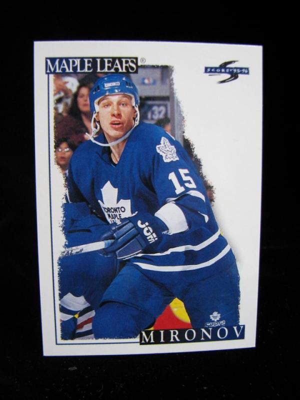 Score - 1995-1996 - Dimitri Mironov Toronto Maple Leafs