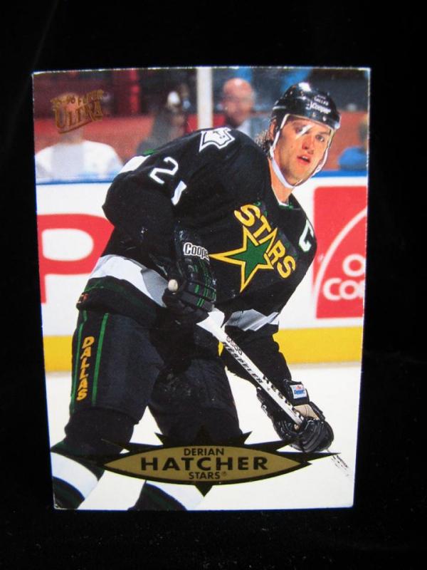 Fleer Ultra 95 96 Derian Hatcher Dallas Stars