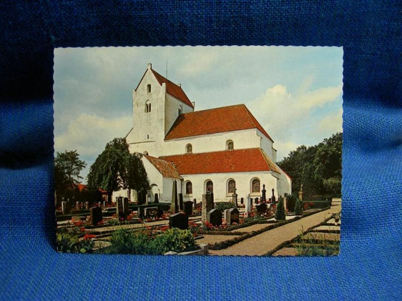 Vykort Dalby kyrka