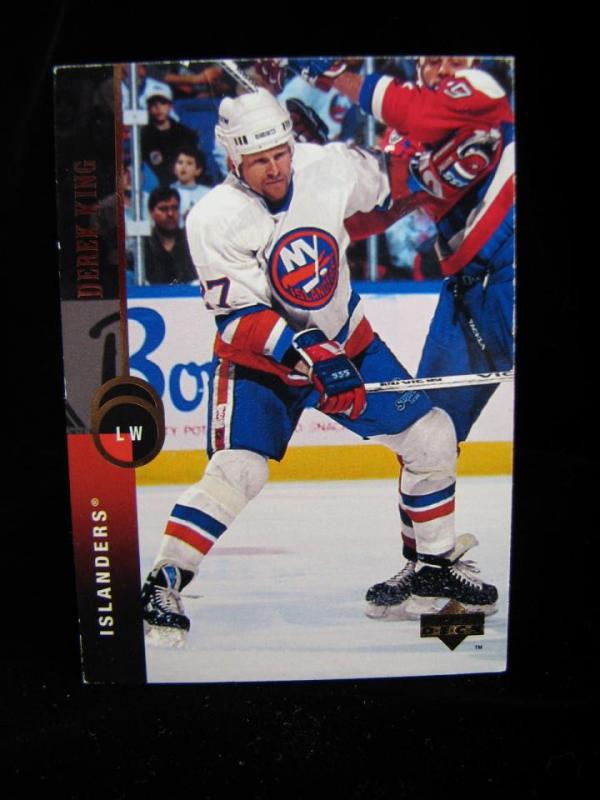 Upper Deck 1994 Derek King New York Islanders