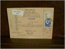 Paketavi med stämplade frimärken - 1962 - Insjön till Munkfors