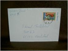 Paketavi med stämplade frimärken - 1977 - Karlstad 3 till Karlstad