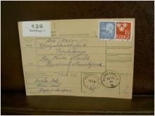 Paketavi med stämplade frimärken - 1961 - Karlskoga 2 till Munkfors