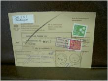 Paketavi med stämplade frimärken - 1964 - Göteborg 24 till Karlstad