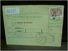 Paketavi med stämplade frimärken - 1967 - Kristianstad 1 till Munkfors