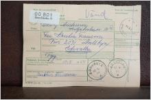 10 st Frimärken på adresskort - stämplat 1964 - Stockholm 9 - Edsvalla 