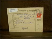 Paketavi med stämplade frimärken - 1961 - Karlstad 1 till Fagerås
