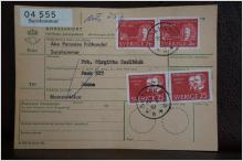 Frimärken  på adresskort - stämplat 1963 - Surahammar - Sunne 