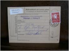 Paketavi med stämplade frimärken - 1964 - Göteborg 6 till Liljendal