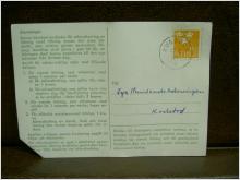 Paketavi med stämplade frimärken - 1964 - Högboda till Karlstad 1