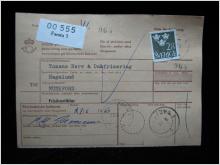 Adresskort med stämplat frimärke - 1964 - Farsta till Munkfors