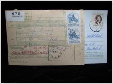 2 st Adresskort med stämplade frimärken - 1972 - Uppsala till Karlstad