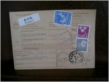 Paketavi med stämplade frimärken - 1964 - Avesta 2 till Karlstad