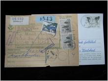 2 st Adresskort med stämplade frimärken - 1972 - Göteborg till Karlstad