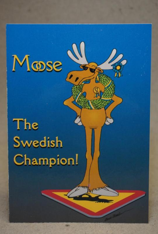 Älg The Swedish Champion  - Vykort av Marie Abrahamsson 