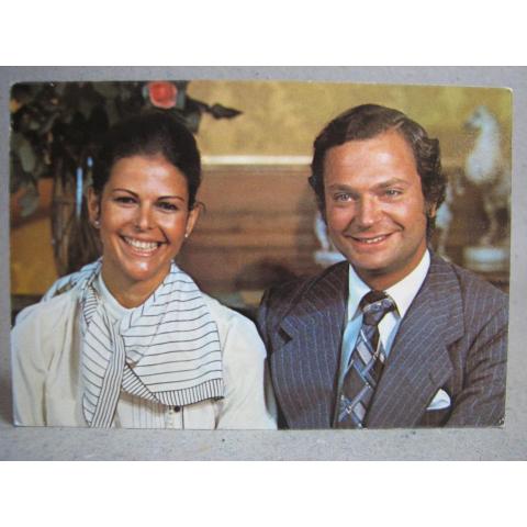 Sveriges Kung o Drottning - Carl XVI Gustaf o Silvia Sommerlath - Förlovning 1976