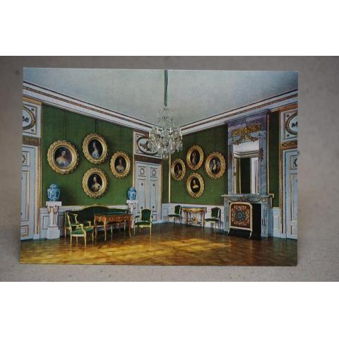 Kungligt - Drottningholms slott  interiör  - Oskrivet vykort 