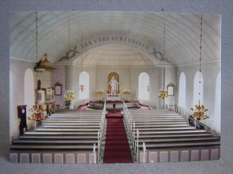 Tossene kyrka Interiör  - Bohuslän