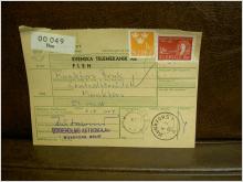 Paketavi med stämplade frimärken - 1964 - Flen till Munkfors