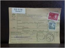Frimärken  på adresskort - stämplat 1964 - Bromma 3 - Munkfors 