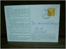 Paketavi med stämplade frimärken - 1967 - Årjäng till karlstad