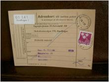 Paketavi med stämplade frimärken - 1962 - Bandhagen 1 till Munkfors