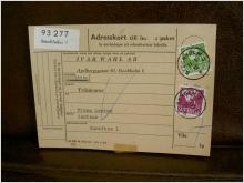 Paketavi med stämplade frimärken - 1962 - Stockholm 3 till Munkfors