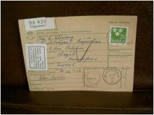 Paketanhopning + Paketavi med stämplade frimärken - 1962 - Hägersten 1 till Munkfors