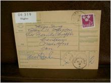 Paketavi med stämplade frimärken - 1962 - Hagfors till Munkfors