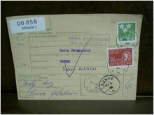 Paketavi med stämplade frimärken - 1964 - Mölndal 1 till Sunne