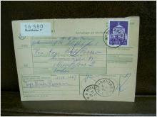 Paketavi med stämplade frimärken - 1967 - Stockholm 3 till Munkfors