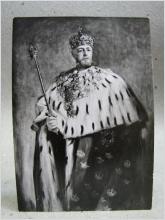 Kung Oskar II 1829 till 1907 Sverige Oskrivet äldre vykort