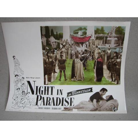 Kändisar från Night in Paradise  -  Reklamfoto inför Biovisningen