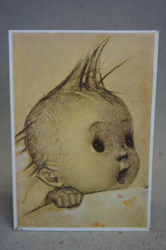 Baby av Joseph Mueller Munich  - Äldre oskrivet vykort
