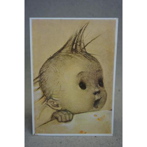 Baby av Joseph Mueller Munich  - Äldre oskrivet vykort