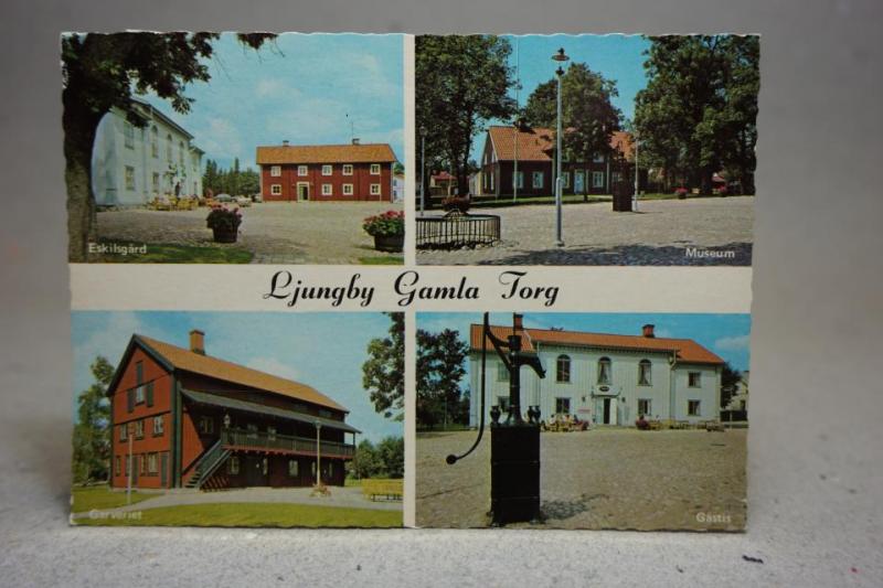 Ljungby Gamla Torg 1984  - Småland