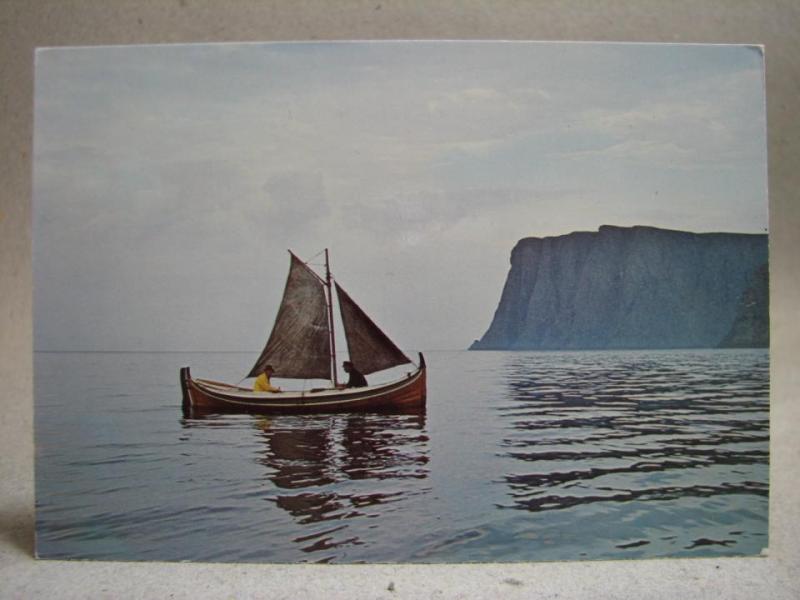 Nordlandsbåt vi Nordkapp Norge 1974 Vyer och Fartyg Förlag Aune Äldre Oskrivit
