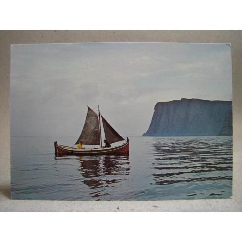 Nordlandsbåt vi Nordkapp Norge 1974 Vyer och Fartyg Förlag Aune Äldre Oskrivit
