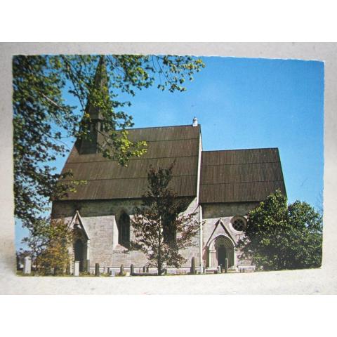 Väte kyrka Gotland = 2 vykort
