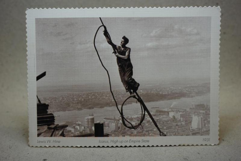 Empire State Building - skrivet vykort
